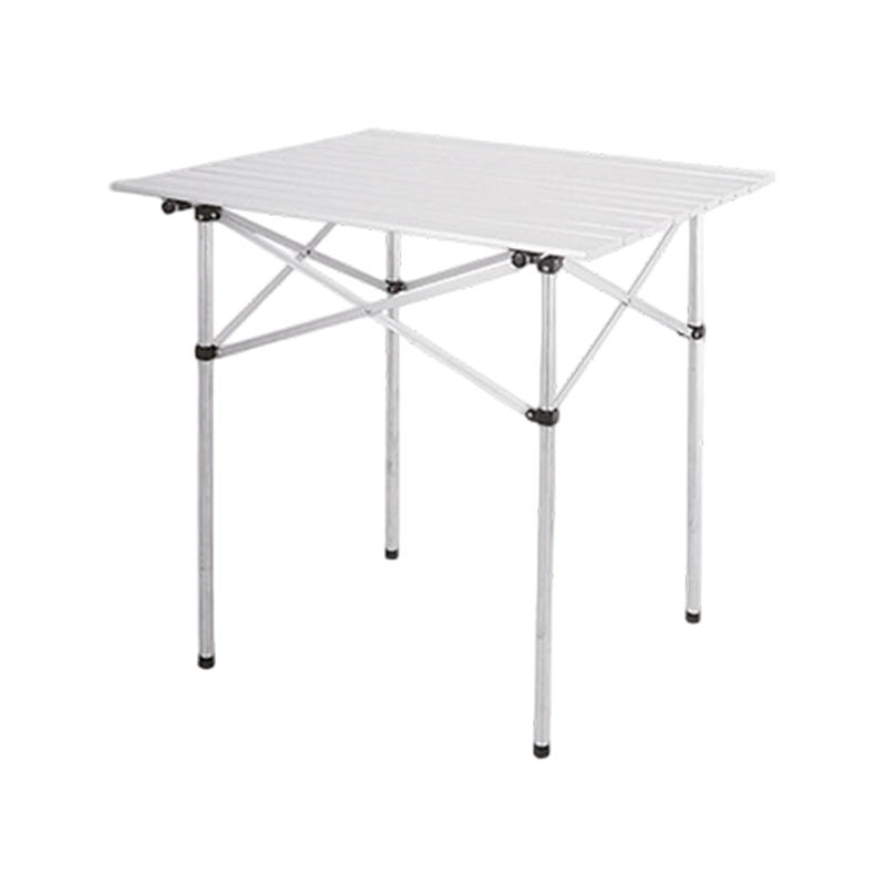 Utomhus fällbart bord av aluminiumlegering, campingbord, äggrullebord